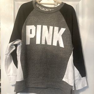 PINK oversized tunic sweatshirt